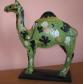 Kamel / Dromedar Metall grün