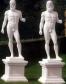 Statue Il Vecchio + Il Giovane 192cm