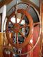 großes altes Schiffssteuerrad 175cm