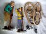 Skifahrer Nostalgie 50cm