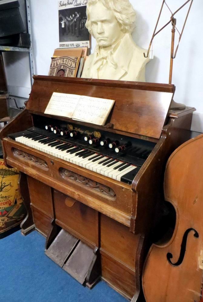 orig. alte Orgel Holz, funktionsfÃ¤hig