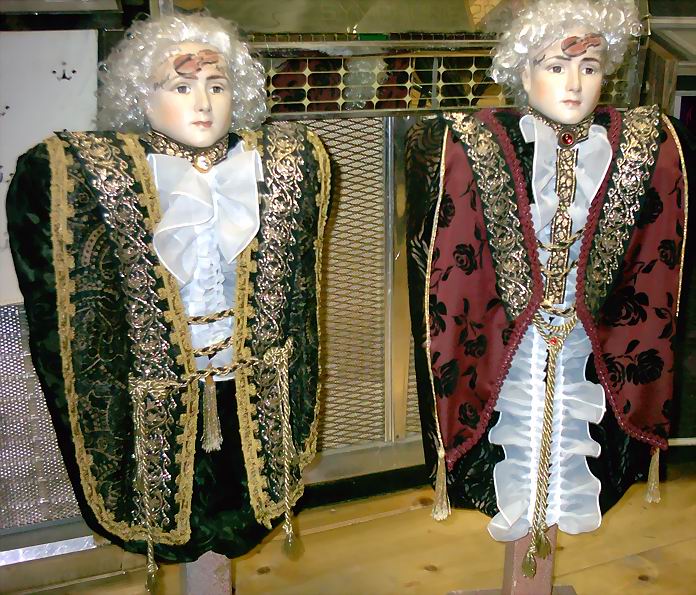 Dekofigur Mozart, handgefertigt ca. 80cm