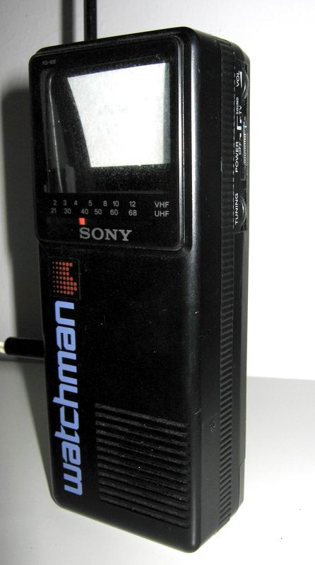 MinifernsehgerÃ¤t Watchman von Sony
mit Funktion